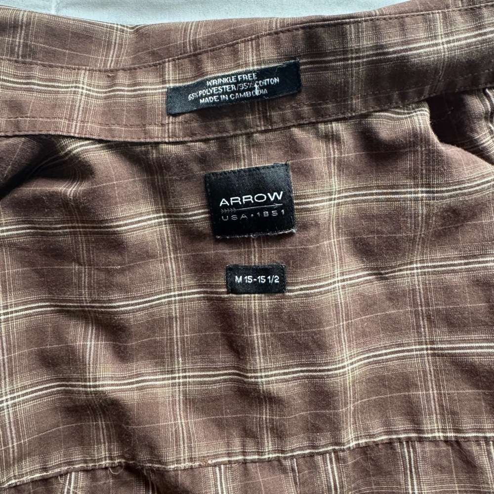 Arrow Classic Checkered Shirt